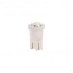 Автолампа T10W (W2,1x9,5d) 1 SMD 5050 WHITE 6000K 20лм   12V MEGAPOWER /10 /100 M-10411W