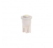 Автолампа T10W (W2,1x9,5d) 1 SMD 5050 WHITE 6000K 20лм   12V MEGAPOWER /10 /100