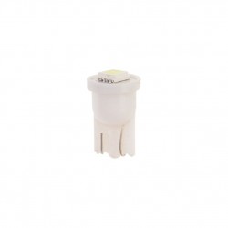 Автолампа T10W (W2,1x9,5d) 1 SMD 5050 WHITE 6000K 20лм   12V MEGAPOWER /10 /100