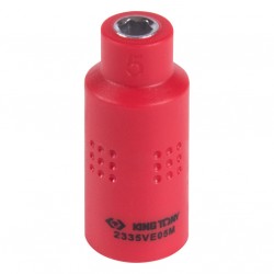 Головка торцевая диэлектрическая шестигранная 1/4, 5 мм KING TONY 2335VE05M