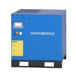Компрессор винтовой, 7,5 кВт, 10 бар, 900 л/мин, IP55, без ресивера NORDBERG NCC10