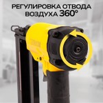 Пневматический степлер Technicom , 6,3 Бар, 0,09 л/удар, 100 скоб/гвоздей магазин TC-NG5040
