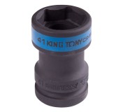 Головка торцевая ударная 1, Square 21 мм х Hex 41 мм, футорочная KING TONY 85452141M