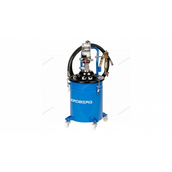 Установка пневматическая для раздачи густой смазки с баком, 20 л NORDBERG NO5020