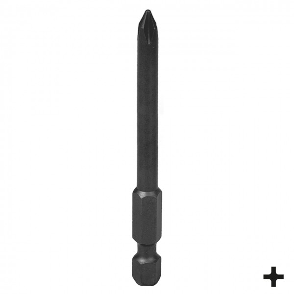 Вставка (бита) торцевая 1/4, Phillips, PH1, 70 мм, для шуруповерта KING TONY 717001P