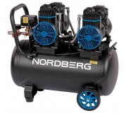 Компрессор безмасляный 220В, ресив. 50л, 500 л/мин NORDBERG NCEO50/500