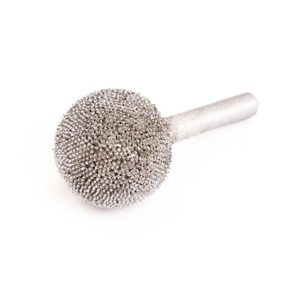 Шар шероховальный, Ø28,5мм, штифт 6,3мм, 330 Grit NS605