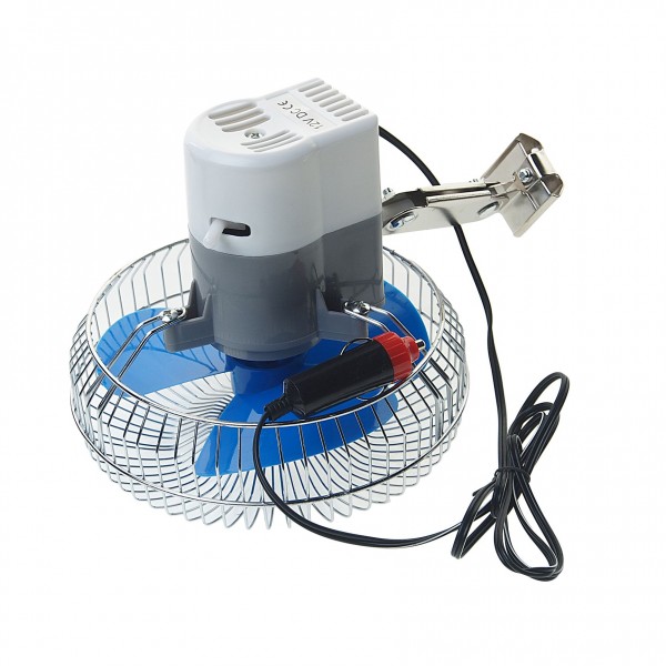 Вентилятор M-502 16см (6") с решеткой металл 12V MEGAPOWER /1/12 HIT M-502-12
