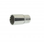 Головка торцевая 32мм 1/2" 12-гранная глубокая L=80мм ЭВРИКА  /1/8 ER-91523-12