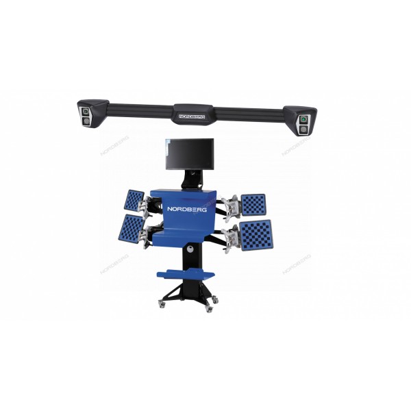 Стенд сход-развал 3D настенный, без колонны NORDBERG C802-C_синий C802-C (5005)