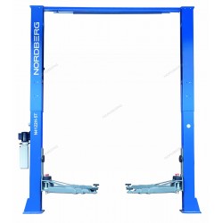 Подъемник 380V 2х стоечный 5т с верхней синхронизацией (синий) NORDBERG N4122H1M-5B