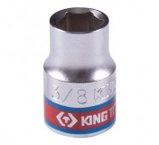 Головка торцевая стандартная шестигранная 3/8, 3/8, дюймовая KING TONY 333512S