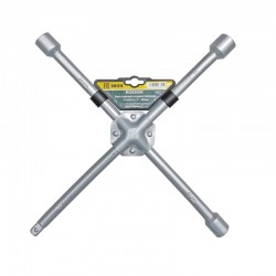 CW1719 Ключ гаечный четырехсторонний (баллонный) ROSSVIK 17х19х21х1/2", 400мм