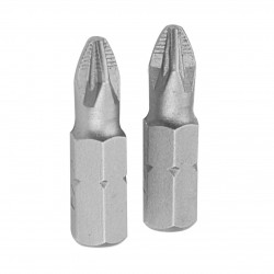 Набор вставок (бит) торцевых 1/4, Pozidriv, PZ3, 25 мм, 2 предмета TOLSEN TT20219