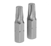 Набор вставок (бит) торцевых 1/4, Torx, T27, 25 мм, 2 предмета TOLSEN TT20225