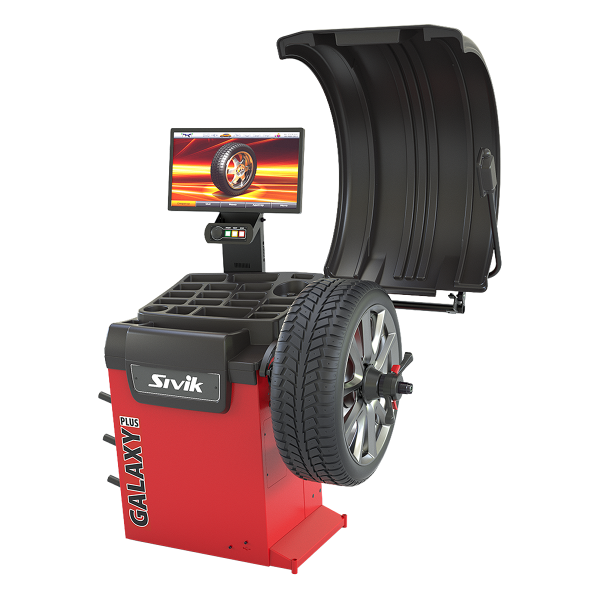 СИВИК СТЕНД БАЛАНСИРОВОЧНЫЙ СБМП-60/3D Л Galaxy Plus НОВЫЙ ДИЗАЙН СБМП-60/3D Л (RAL5017)