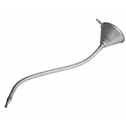 ВОРОНКА JTC-3108 металлическая с гибким наконечником 370мм