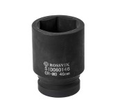 SID060146 Головка торцевая ударная, глубокая ROSSVIK, 1", 46мм