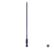 Вставка (бита) торцевая 1/4, Torx, Т6, 150 мм, для шуруповерта KING TONY 711506T