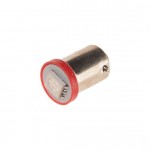 Автолампа T4W (BA9s) 1 SMD 5050 RED 8лм 12V MEGAPOWER /10 /100 OLD M-90124R