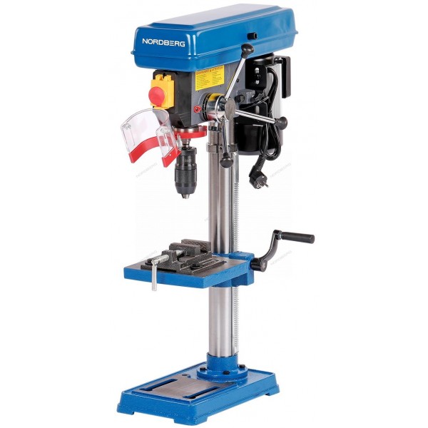 Станок сверлильный (450Вт, 16 мм, 12 скоростей, тиски) NORDBERG ND1651