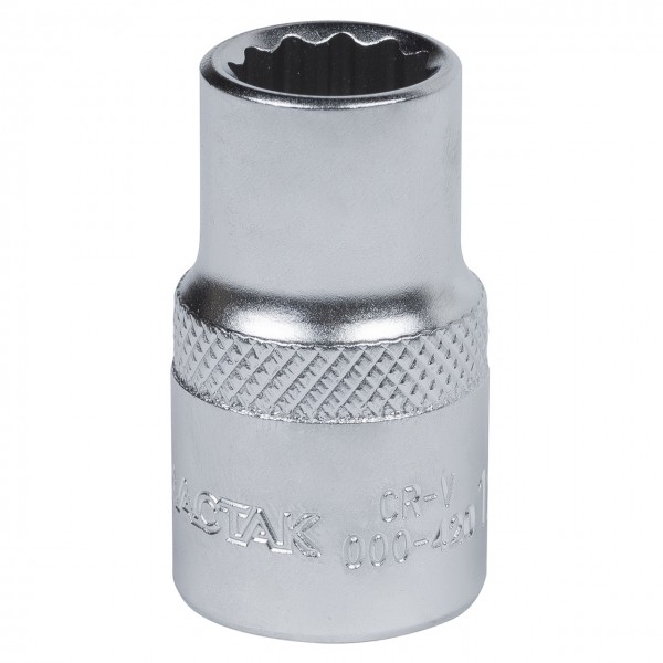 Головка торцевая стандартная двенадцатигранная 1/2, 08 мм МАСТАК 000-42008