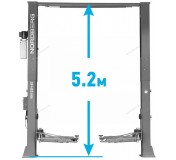 Подъемник двухстоечный 6 т HIGH, верхняя синхронизация, 380 В, серый NORDBERG N4122H1E-6G_380