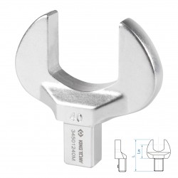 Насадка рожковая серии FIT, 40 мм, 14х18 мм KING TONY 34501240M