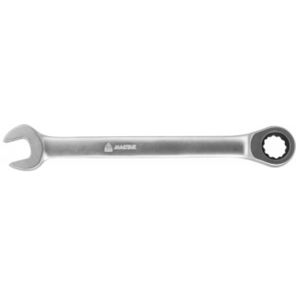 Ключ комбинированный с трещоткой МАСТАК 021-30017H