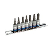 Набор торцевых насадок 1/4, Torx, Т10-Т40 мм, L = 37 мм, 7 предметов KING TONY 2107PR