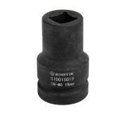 SID01SQ19 Головка торцевая ударная четырехгранная ROSSVIK, 1", 19мм, L-80мм