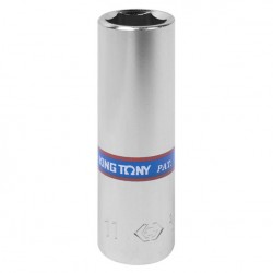 Головка торцевая глубокая шестигранная 1/4, 11 мм KING TONY 223511M