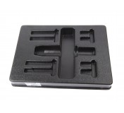 Ложемент для набора отвертка ударная 9-4128FR, PVC KING TONY 84710420B