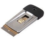 Стальной скребок со сменным выдвижным лезвием WDK-65018