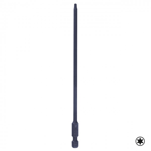 Вставка (бита) торцевая 1/4, Torx, Т10, 150 мм, для шуруповерта KING TONY 711510T