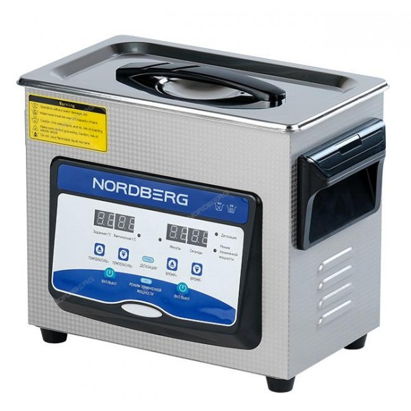 Ультразвуковая ванна с подогревом, 3,2 л NORDBERG NU32D