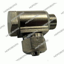 Переходник Ф6 цилиндра рабочего стола (металл) 4638 NORDBERG CT-Y-0100007 (6000009)