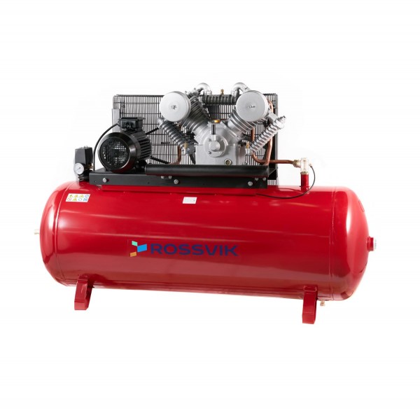 Компрессор поршневой ROSSVIK , 1000л/мин, 16бар, ресивер 500л, 380В/7,5кВт СБ4/Ф-500.LТ100/16-7,5