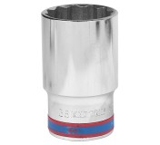 Головка торцевая глубокая двенадцатигранная 1/2, 36 мм KING TONY 423036M