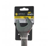 Ключ комбинированный 27мм ER-53271 (Chrome vanadium) на держателе  PRO ЭВРИКА 1/10/50