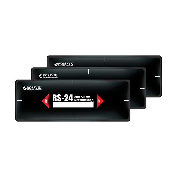 Пластыри  RS-24 (термо) 80х220, 10 шт. RS.24.T.10.