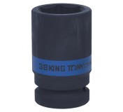 Головка торцевая ударная глубокая шестигранная 1, 38 мм KING TONY 843538M