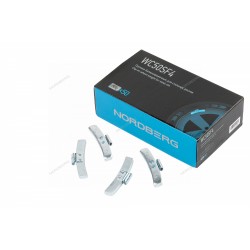 Грузики балансировочные для стальных дисков Fe 50 г, 50 шт. NORDBERG WC50SF4