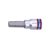 Насадка (бита) торцевая  KING TONY 203504 HEX 1/4” L=37мм 4 мм