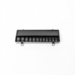 ST236 Набор головок ударных ROSSVIK 1/2", 10-24мм, L-38мм, 12 предметов