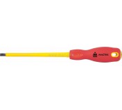 Отвертка шлицевая Slotted 6.5х150 мм, диэлектрическая МАСТАК 040-65150E