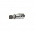 Насадка-вставка с битой шлиц SL12  1/2 12мм L=60мм ЭВРИКА /1/20 ER-94303