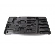 Ложемент для набора отверток 9-90129CR, PVC KING TONY 84702420B
