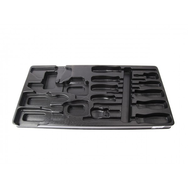 Ложемент для набора отверток 9-90129CR, PVC KING TONY 84702420B