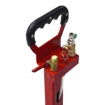 Домкрат пневматический подкатной г/п 3 т, 150-400 мм, с регулировкой угла наклона рукояти WDK-81813